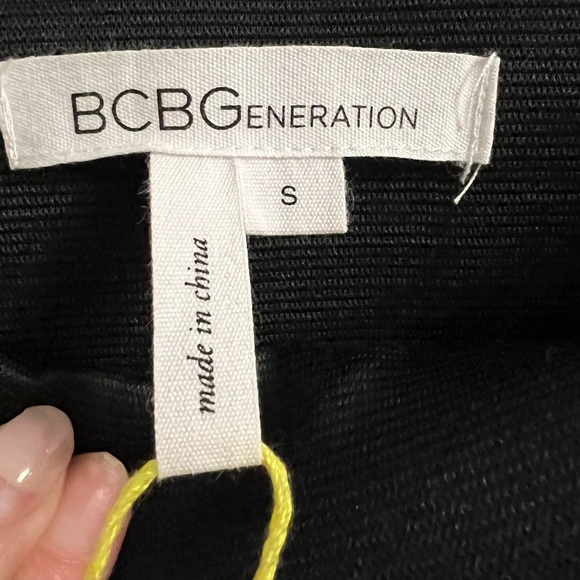 BCBG Generation Bodycon Mini Skirt- Speckle Pattern Red/Blue - Size S - Picture 4 of 8